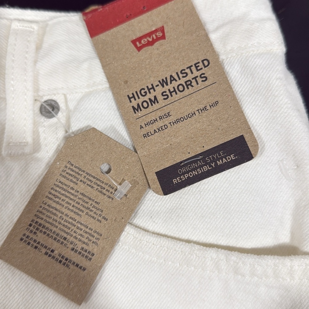 High-Waisted Mom Shorts - Picture 4 of 4